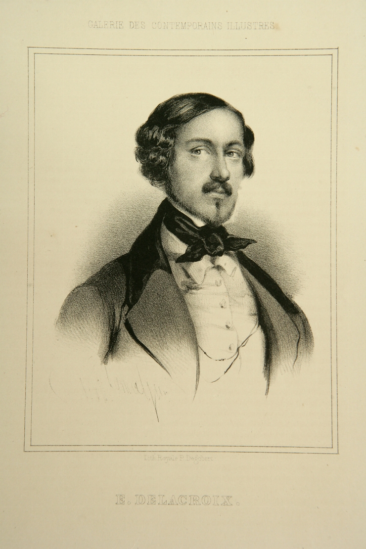 Portretul pictorului Eugen Delacroix