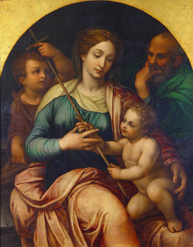 Sfânta familie cu Ioann Botezătorul