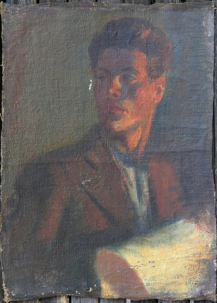 Portret de bărbat (Studiu la compoziţia 