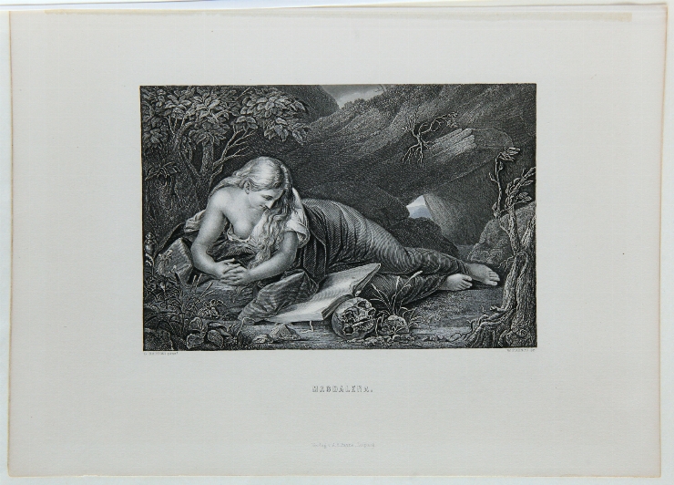 Magdalena, după P. G. Batoni