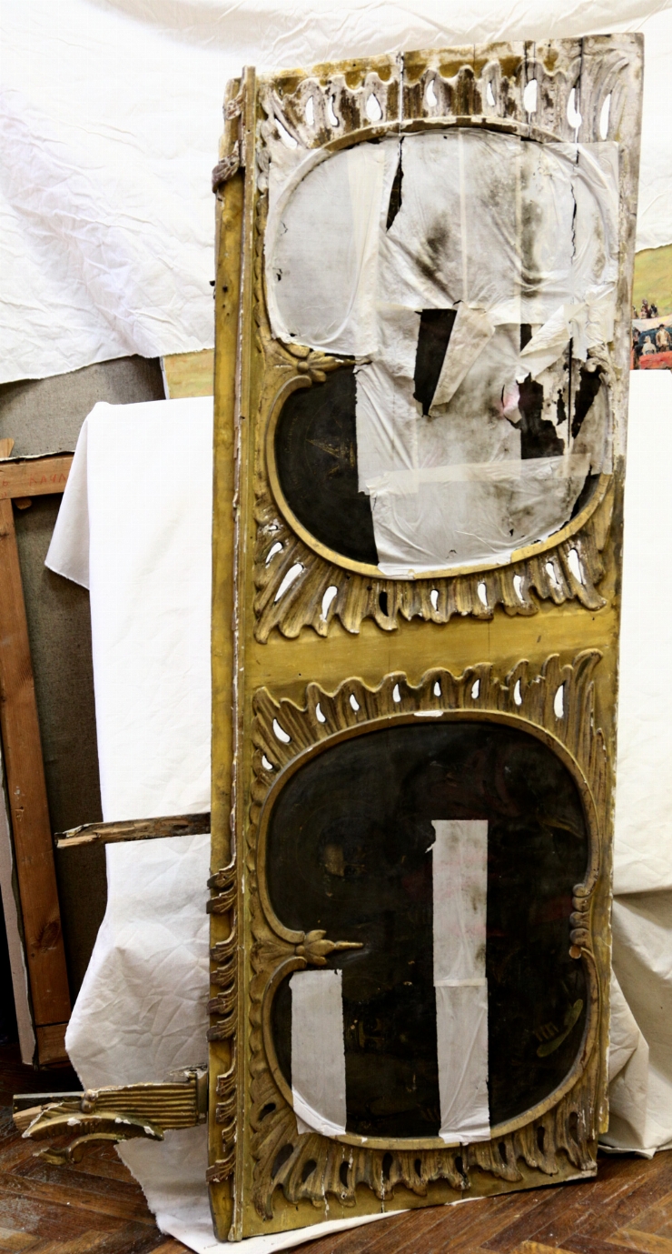 Panou: Profeţii Aaron, Ilie, Solomon şi Iezechiel (partea drp)