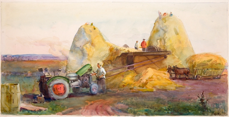 La arie de treierat. Schirduri