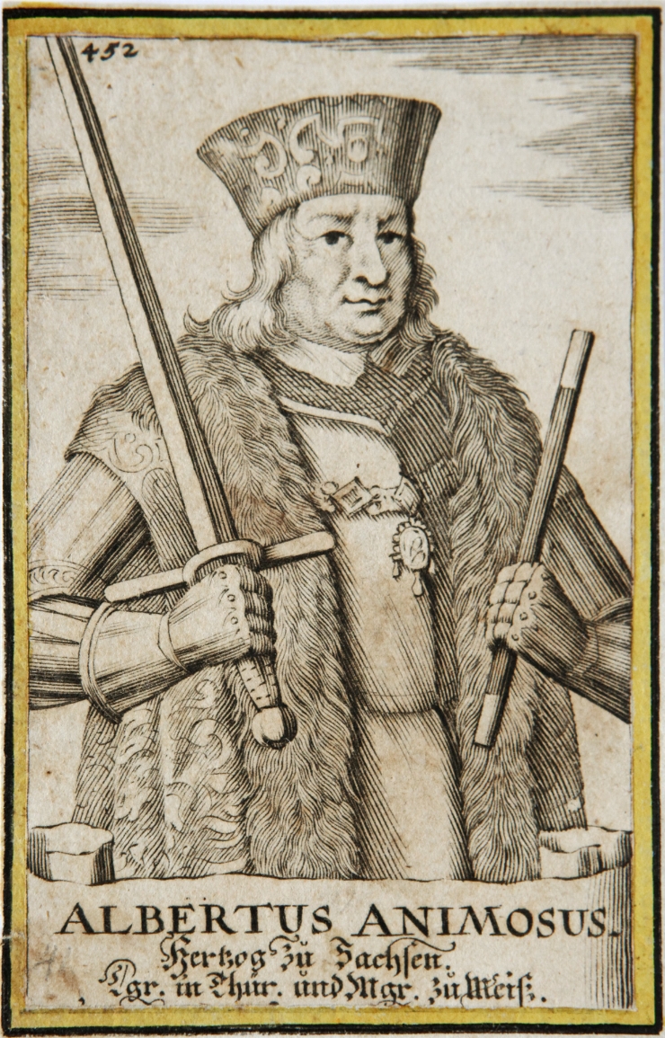Portretul lui Albertus Animosus - duce de Saxonia