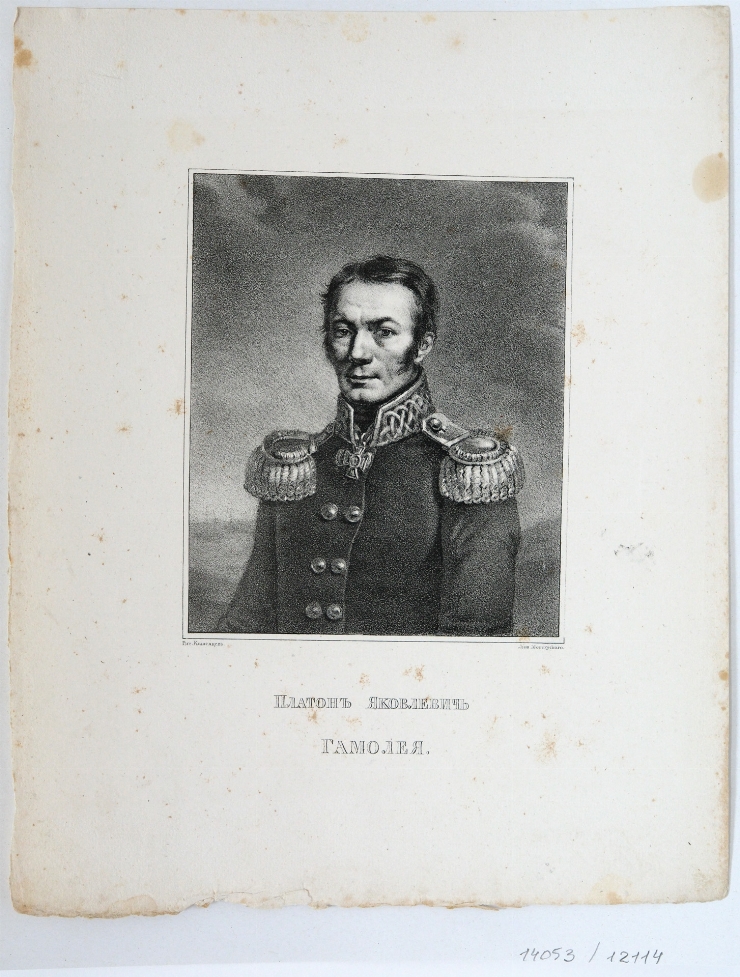 Portretul lui P. Ia. Gamolei
