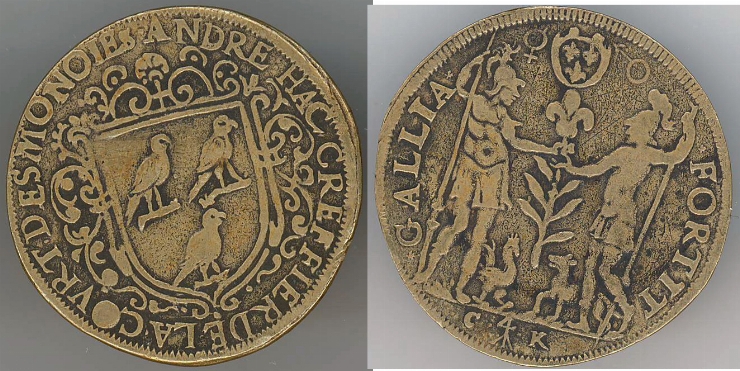 Medalie comemorativă, 1635