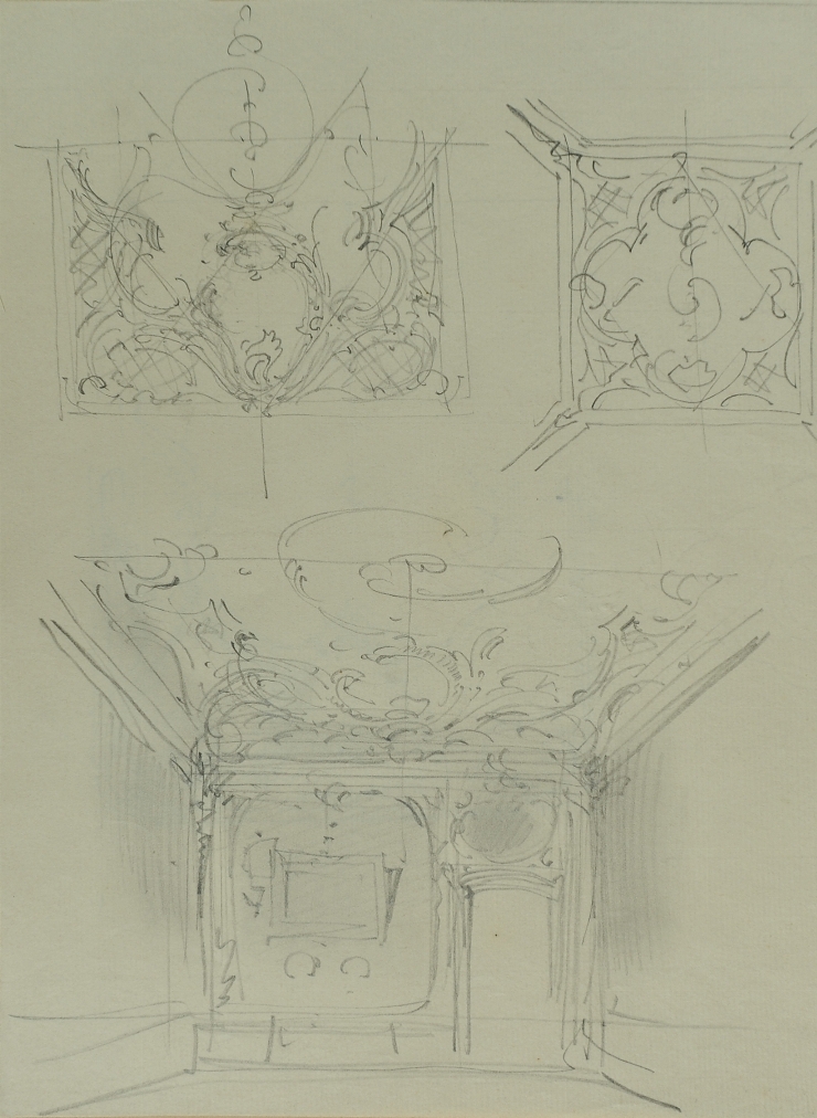 Ornamente arhitecturale. Interior.