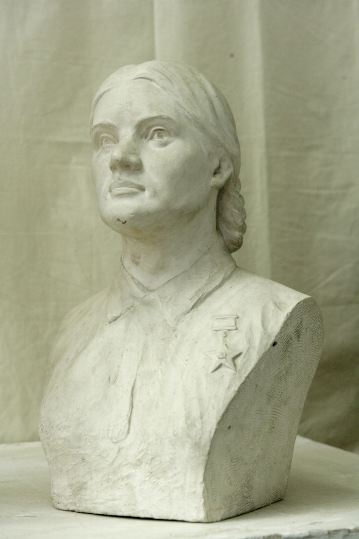 Portretul Verei Dorul (brigadir de kolhoz)