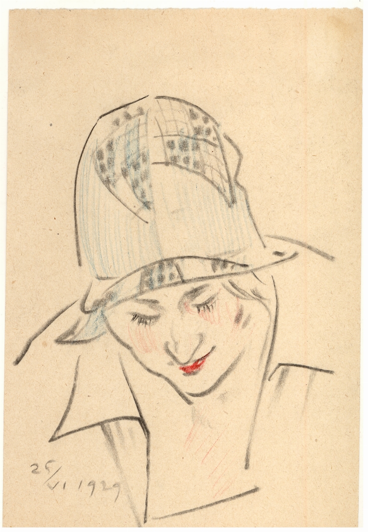 Schiţă (Portret de femeie)
