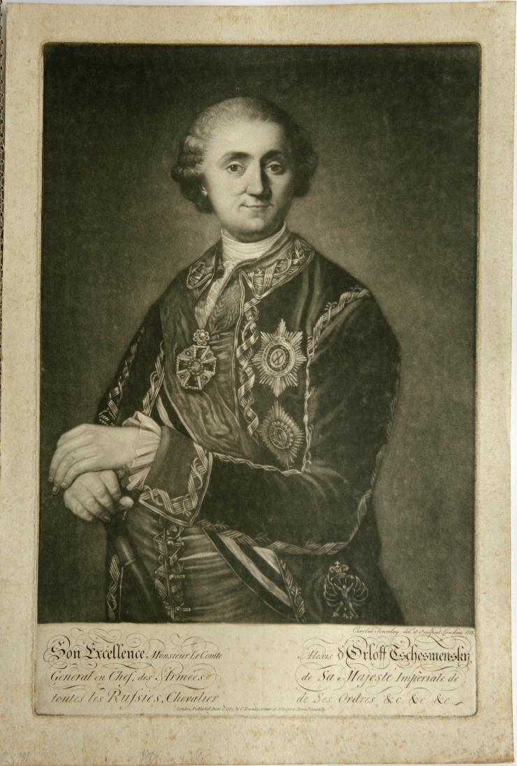 Portretul lui Alexei Orlov-Cesmenskii