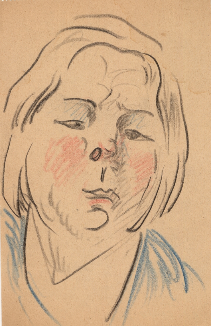 Schiţă (Portret de femeie)
