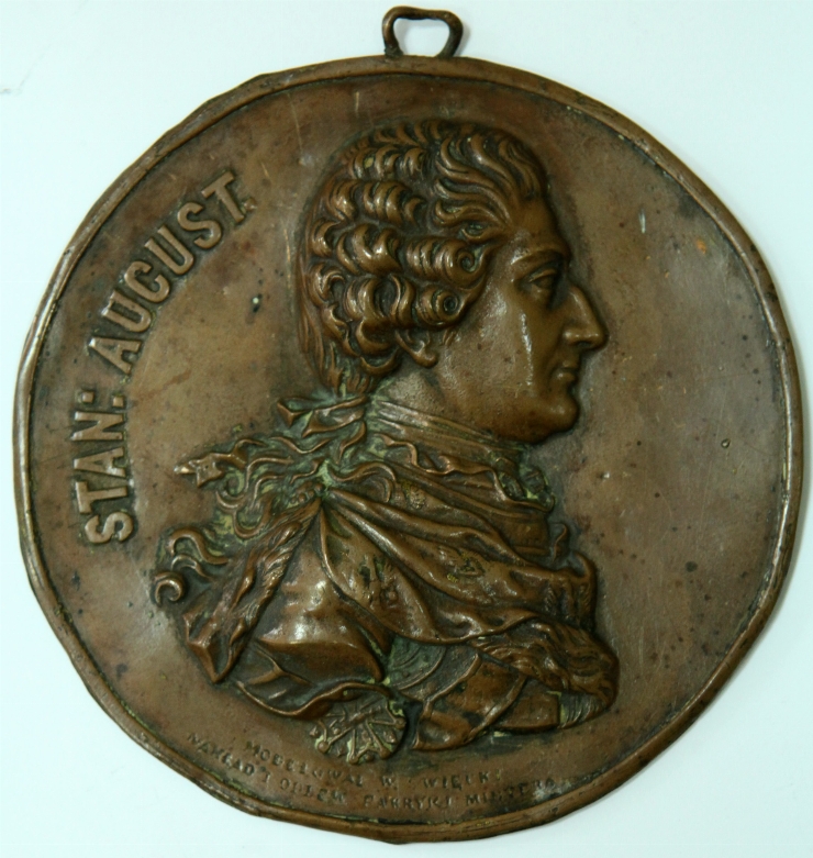 Medalion cu portretul lui Stanislav August