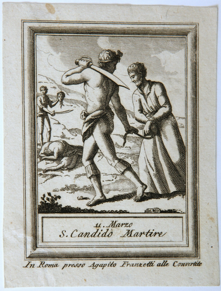 Sf. Candido (foaie din calendar)