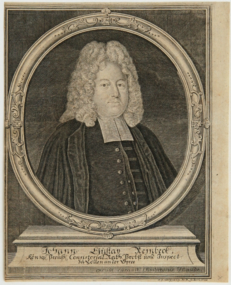 Portretul lui Johann Gustav Reinbech