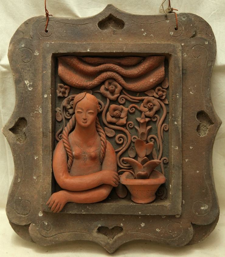 Panou decorativ. Triptic „Familia”