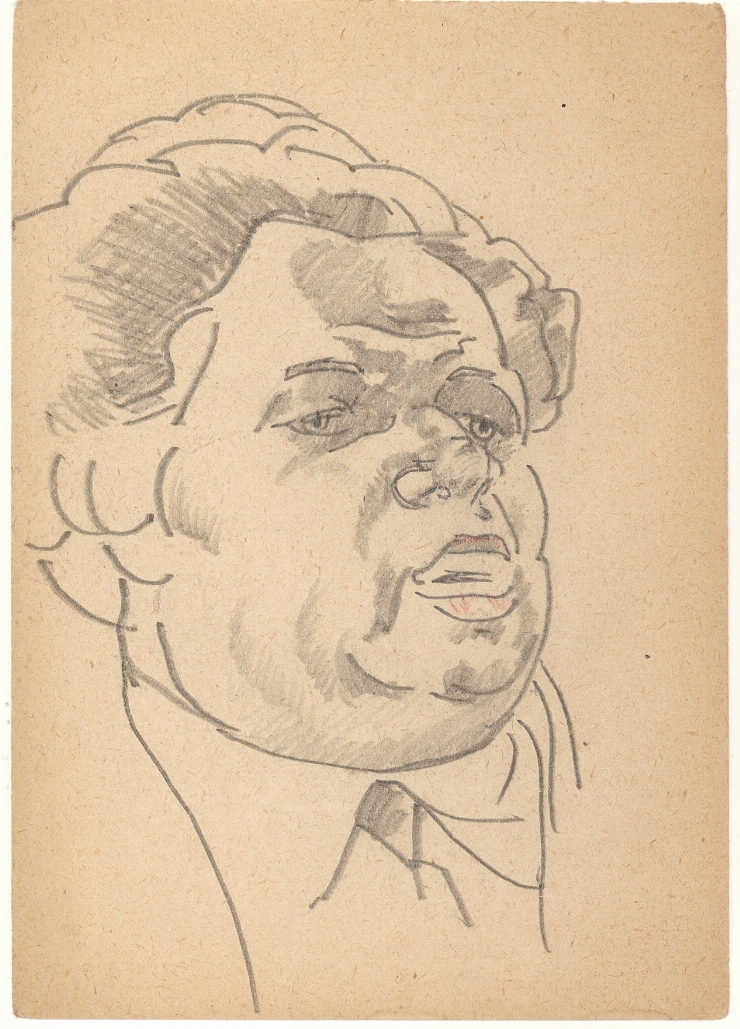 Crochiu (Portret de bărbat)