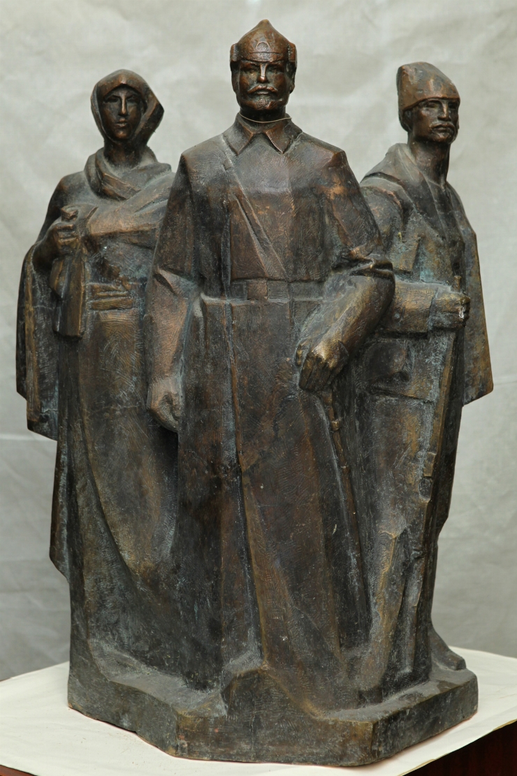 Schiţa monumentului lui M. Frunze