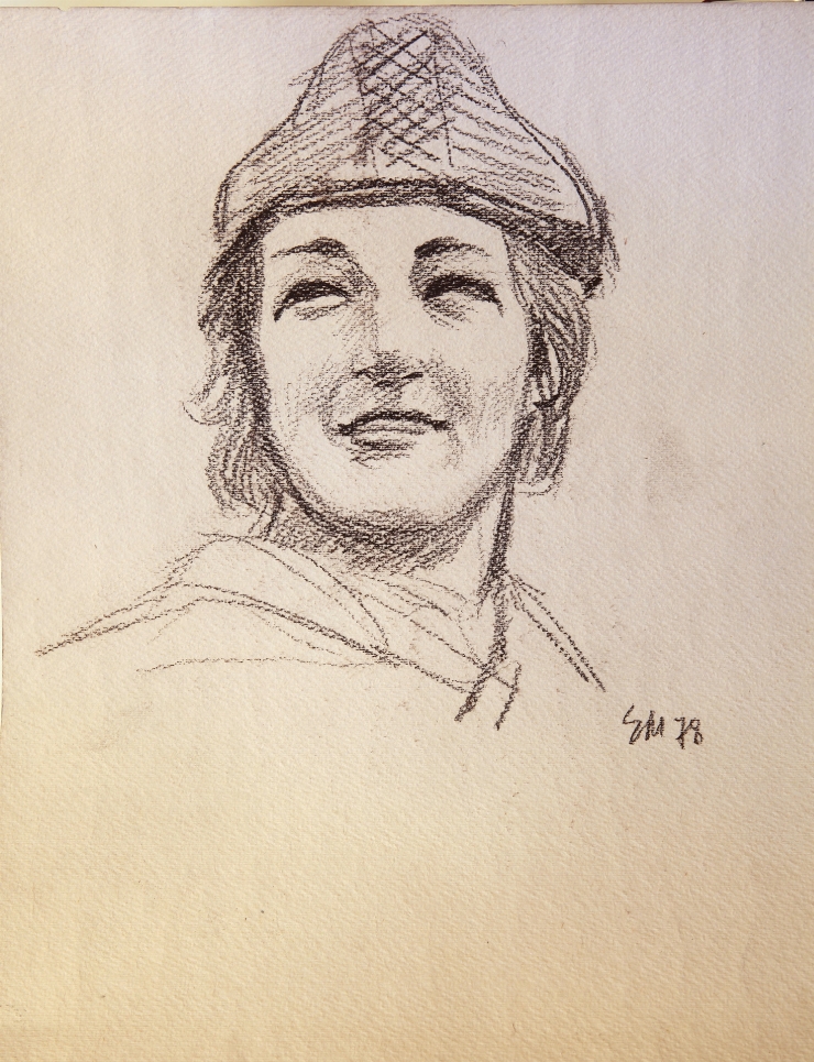 Portret de tînără