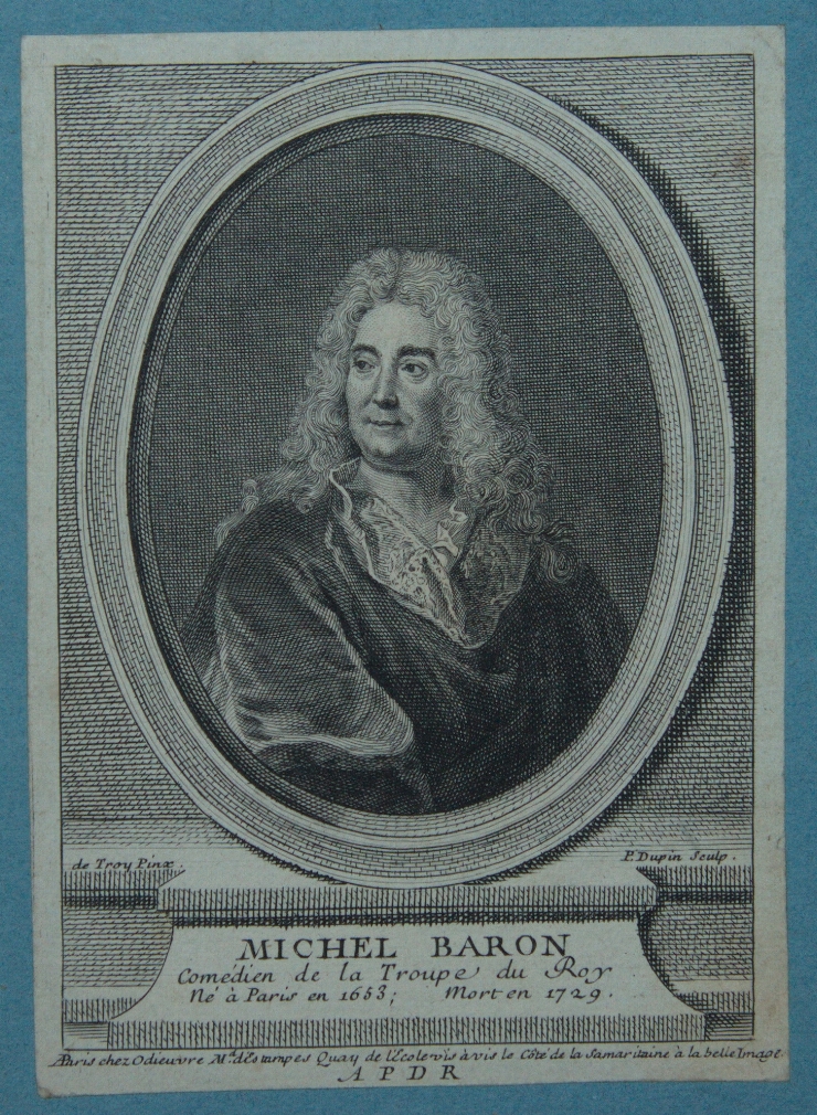 Portretul actorului Michel Baron (1653-729)