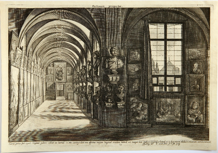 Vedere a galeriei din palat