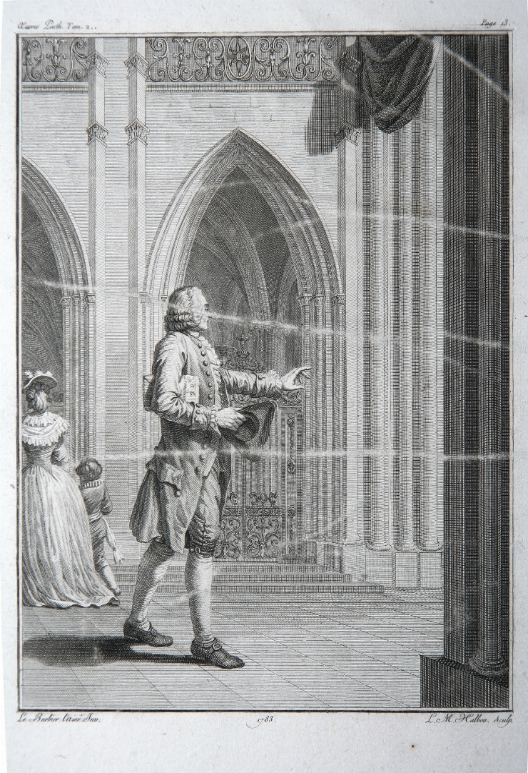 Subiect literar (după originalul luii Jean Jacques Le Barbier (1731-1826))