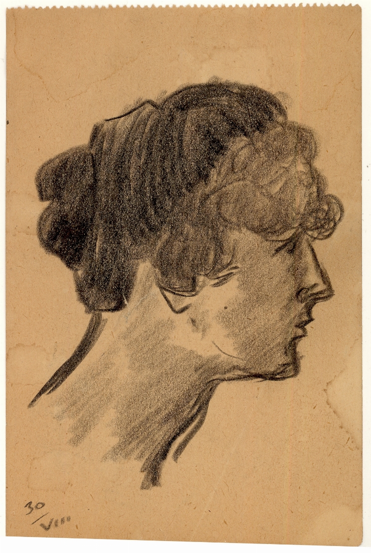 Schiţă (Portret de femeie)