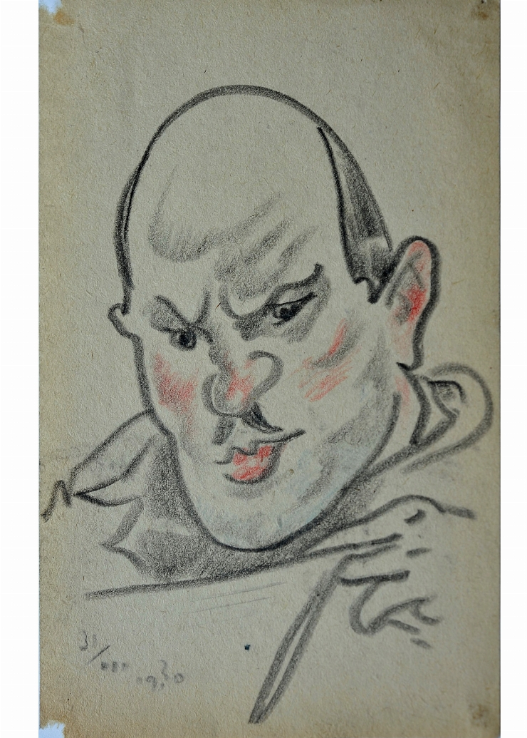 Schiţă (Portret de bărbat), 1930