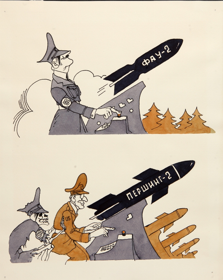 De la V2 la Pershing 2. Stafetă