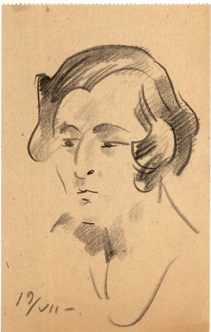 Schiţă (Portret de femeie)