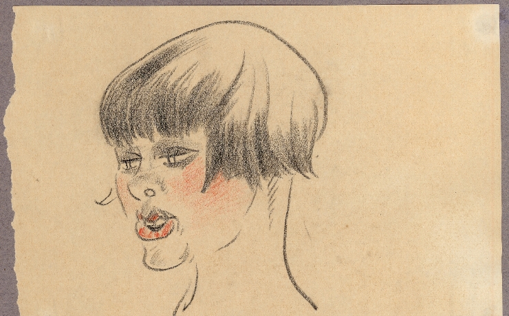 Schiţă (Portret de femeie)