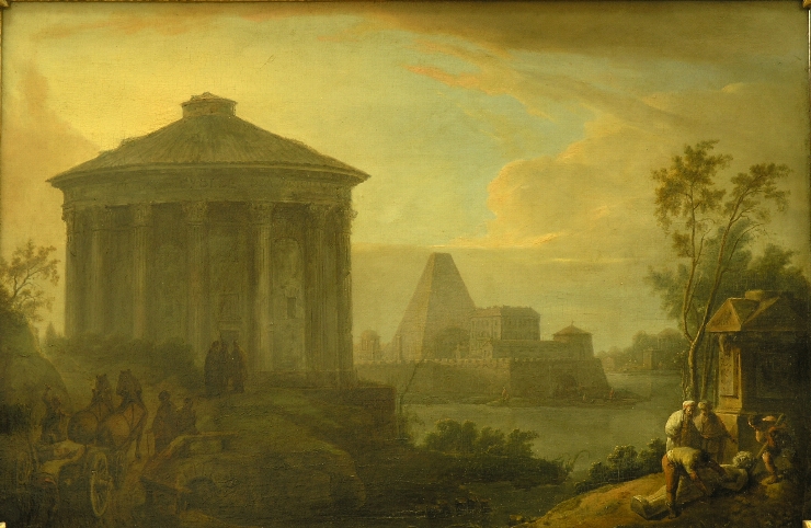 Peisaj antic. Roma, 1792