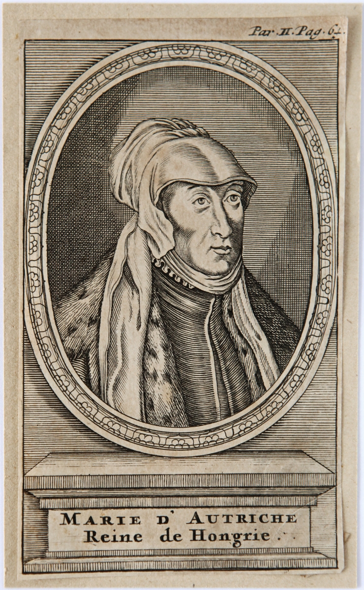 Portretul Mariei de Austria - regina Ungariei