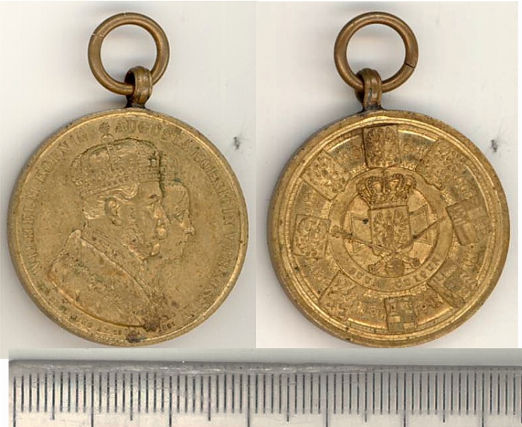 Medalie de comemorare a încoronării lui Wilhelm I