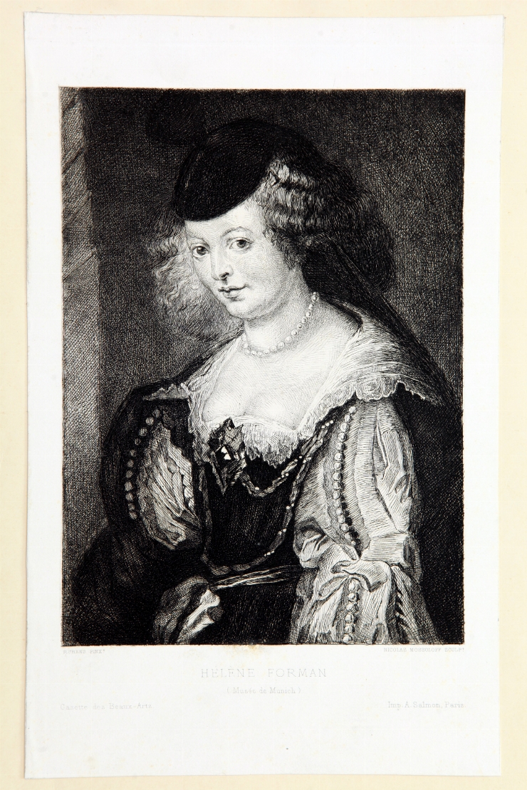 Portretul Helenei Forman (de pe originalul lui P. P. Rubens)
