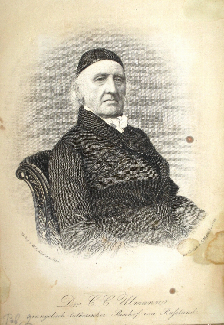 Portretul lui C.C.Ulman, pastor luteran