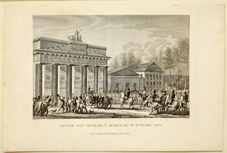 Intrarea francezilor în Berlin, 27 octombrie 1806