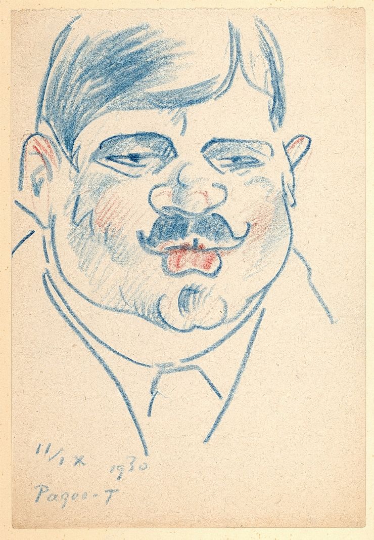 Crochiu (Portret de bărbat)