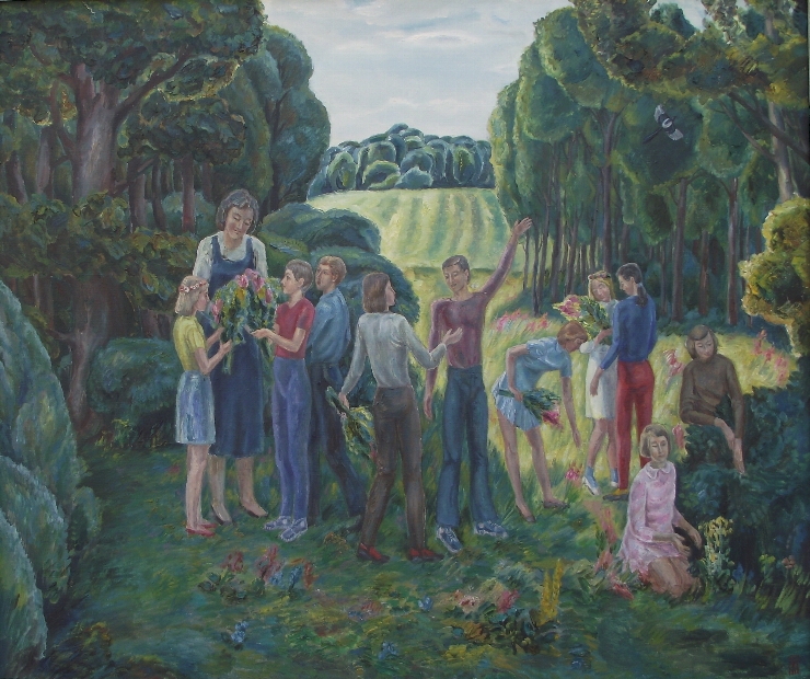 Vară. Tineri naturalişti