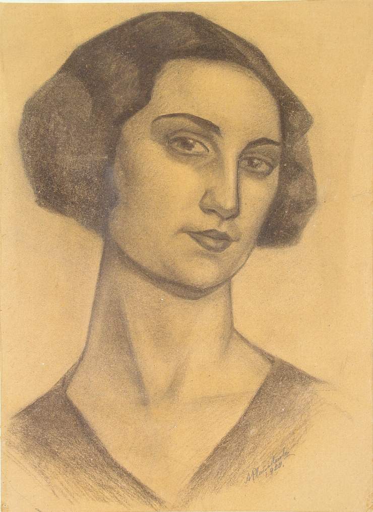 Portret de femeie (Portretul doamnei P.)
