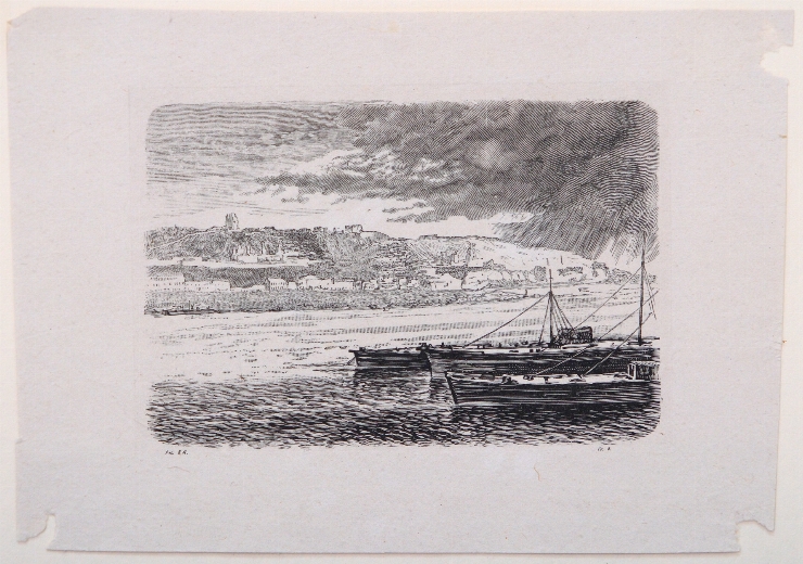 Volga. Ilustrație la povestirea ”Copilărie” de M. Gorki