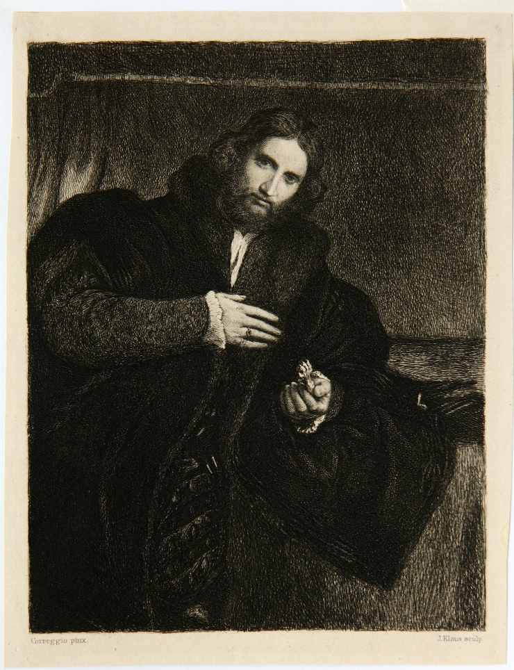 Portret de bărbat (după Correggio)