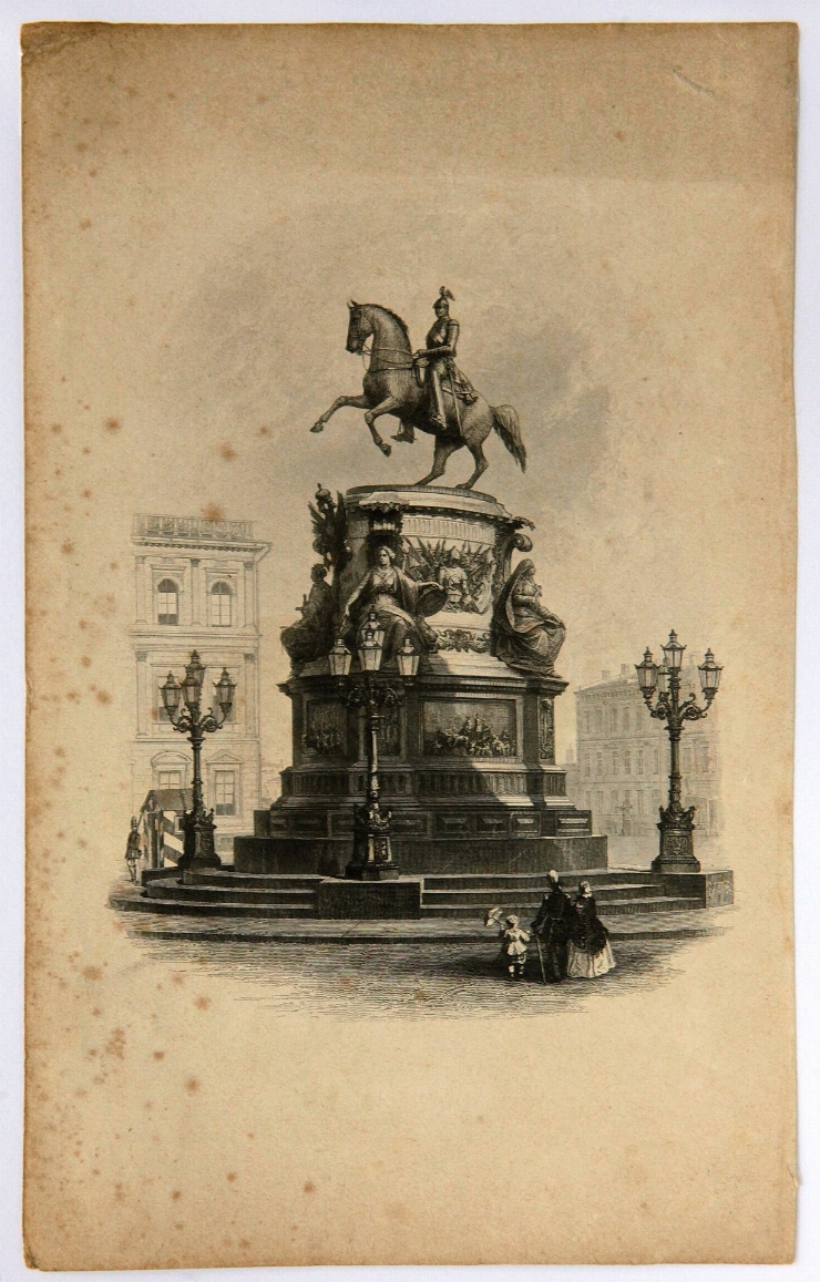 Monumentul împăratului Nicolai I în Sankt - Peterburg
