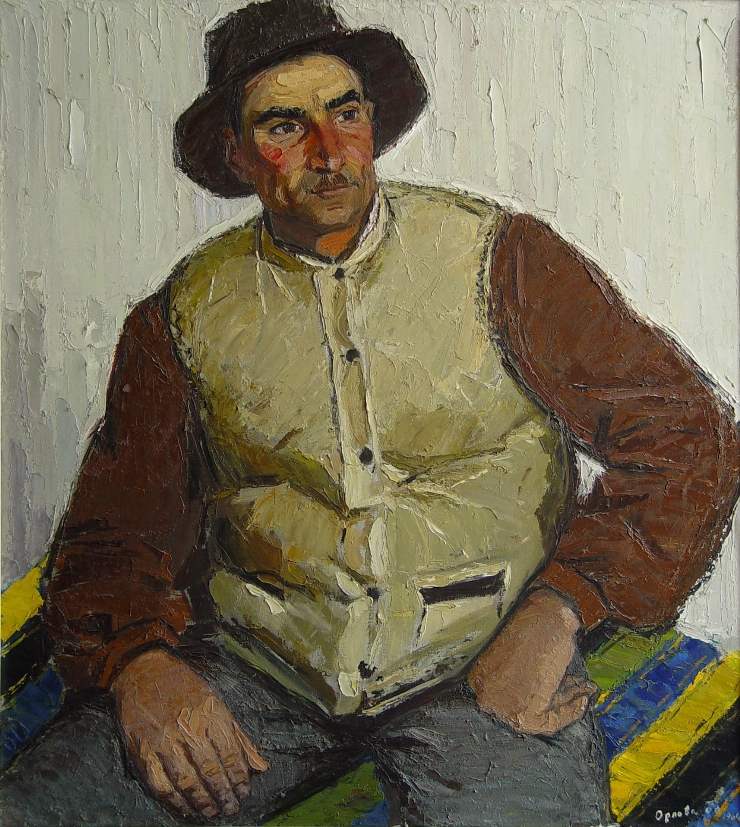 Portretul lui S. Melcan, crescător de vite