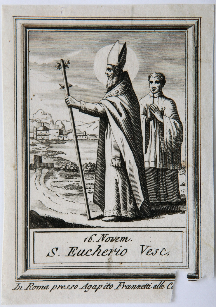 Sfântul Eucherio (foaie in calendar - 16 noiembrie)