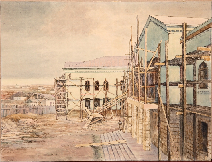 Construcţia spitalului