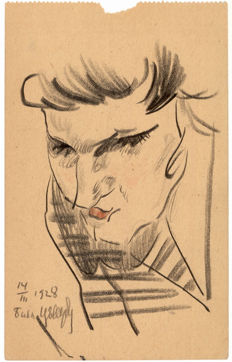 Schiţă (Portret de femeie)