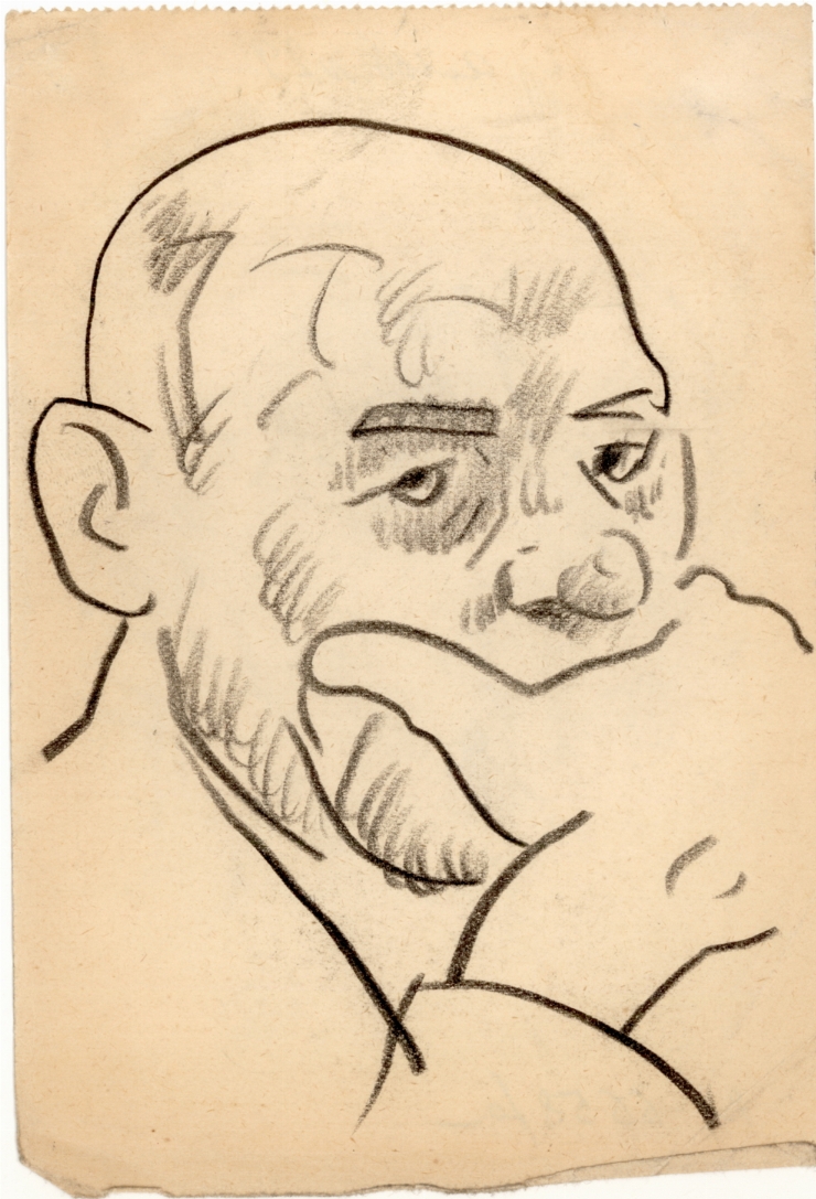 Crochiu (Portret de bărbat)