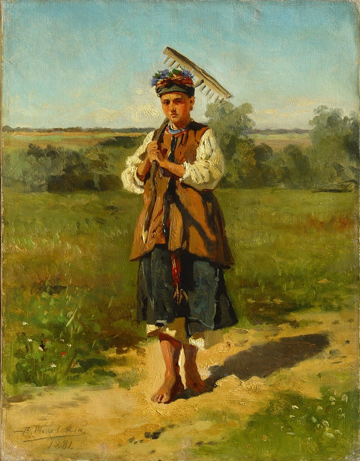 Ucraineanca cu grablă
