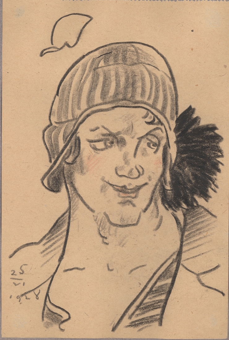Schiţă (Portret de femeie)