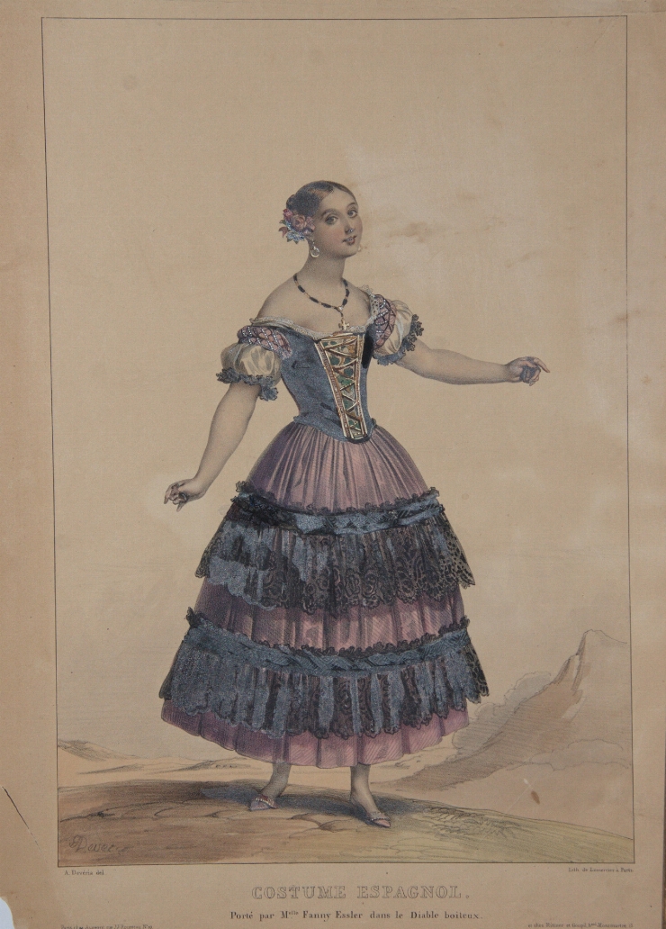 Balerina Fanny Essler (1810-78)