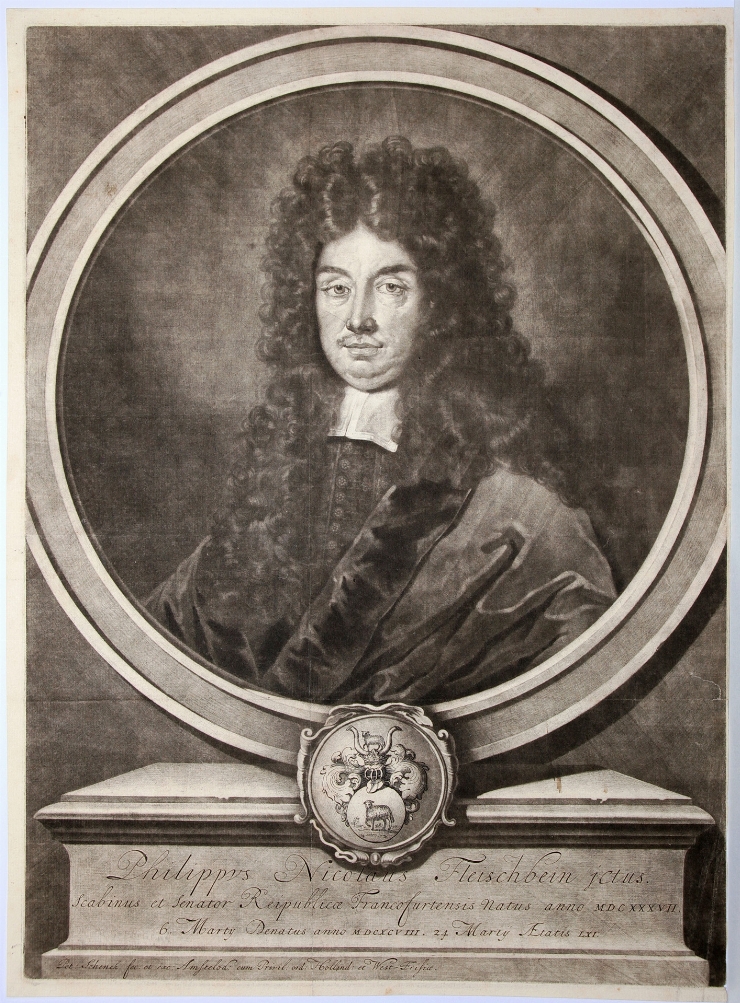 Portretul lui Fleischbein Philippus Nicolaus